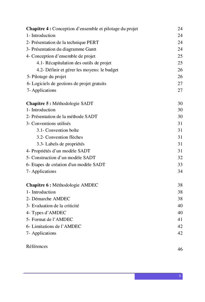 Methodologie de gestion de projet : cours et applications