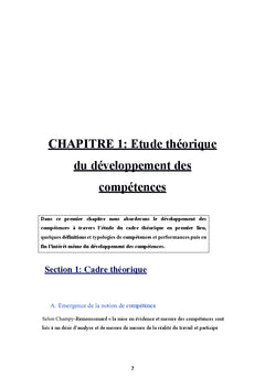 Le développement des compétences levier de performance des entreprises