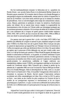 La Poudrière du Proche-Orient