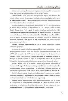 Contrôle de qualité d'un antiseptique de fabrication locale