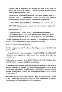 Le CLERGE des DIOCESES de SAVOIE durant la "GRANDE GUERRE"
