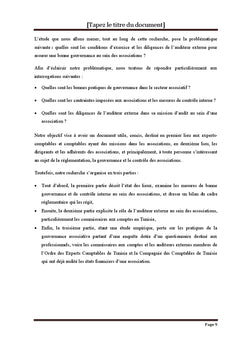 Le secteur associatif: cadre réglementaire et diligences du CAC