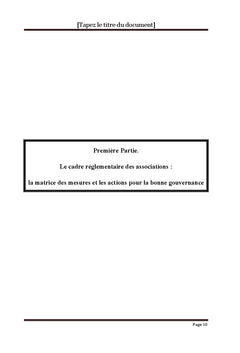 Le secteur associatif: cadre réglementaire et diligences du CAC