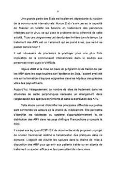Prise en charge du VIH/SIDA en milieu carcéral cas de la PC Goma-RDC