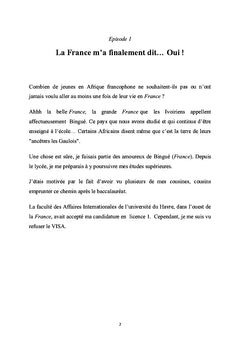 Voyage de Sadjo: ma première fois en France