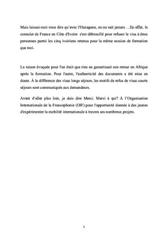 Voyage de Sadjo: ma première fois en France