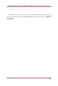 Gestion des forages équipés des pompes à motricité humaine