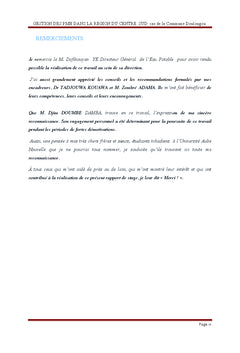 Gestion des forages équipés des pompes à motricité humaine