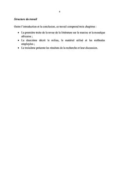 Incidence et la sévérité de la mosaïque africaine du manioc
