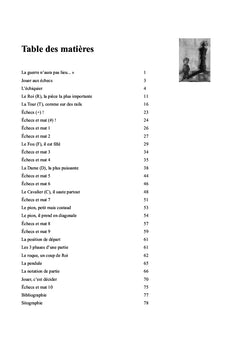 Dispenser le cours d'échecs
