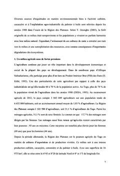 Produire en milieu rural dans un contexte de crise