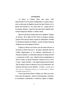 Les Algériens au Maroc pendant la période coloniale