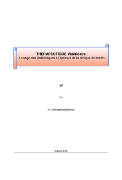 Therapeutique Veterinaire