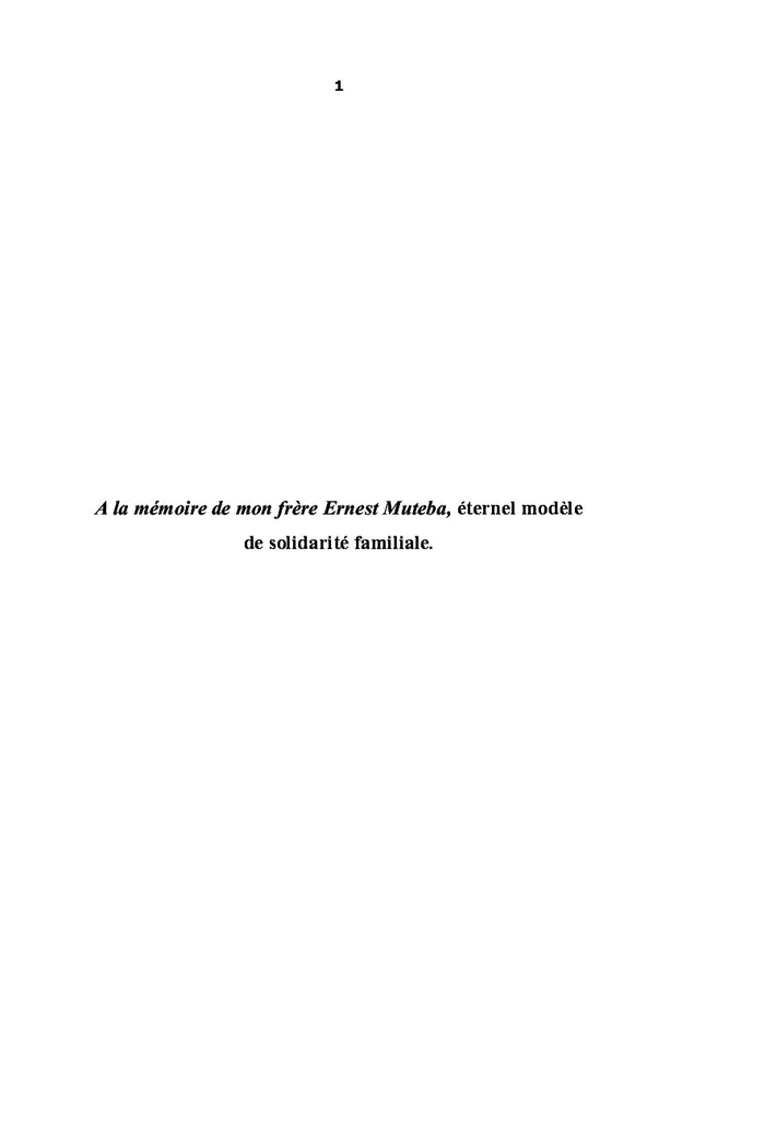 Le fédéralisme congolais à l'épreuve du droit comparé