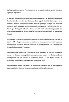 Intégration de développement durable au milieu hospitalier