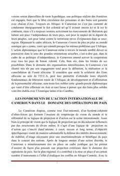 Le Cameroun et ses voisins: particularités de développement et perspectives