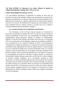 Le Cameroun et ses voisins: particularités de développement et perspectives