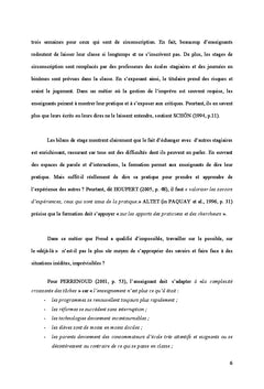 Formation continue des enseignants