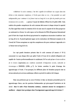 Formation continue des enseignants