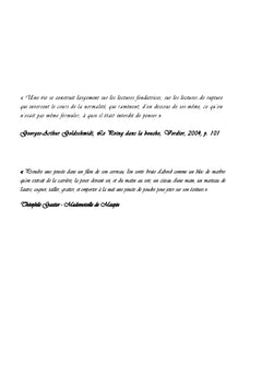 L'intégration de l'oeuvre littéraire au cycle secondaire