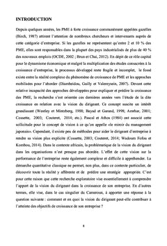 Acuité visuelle de l'entrepreneur-dirigeant et croissance de l'entreprise