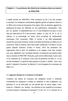 Acuité visuelle de l'entrepreneur-dirigeant et croissance de l'entreprise