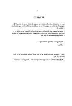 Pratique du témoignage anonyme, sa force probante devant les TPI et CPI