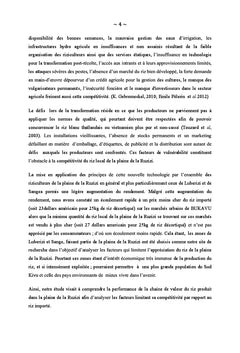 La chaine de valeur riz (oryza sative) dans la plaine de la Ruzizi