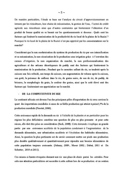 La chaine de valeur riz (oryza sative) dans la plaine de la Ruzizi