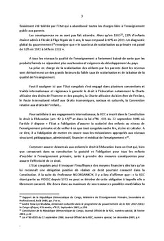 Le Droit à l'éducation en RDC