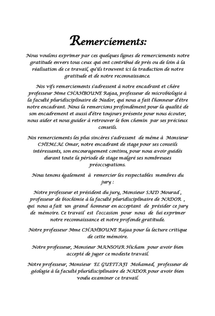 Contrôle microbiologique des denrées alimentaires