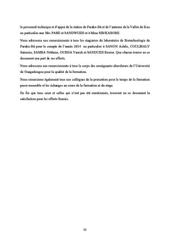 Identification de quelques cultivars de maïs du Togo et du Burkina