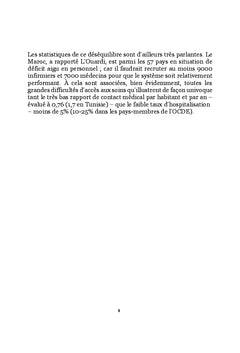Etude sectorielle sur la santé