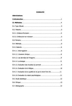 Troubles du sommeil au cours des spondylarthrites