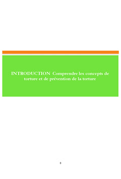 Guide Prévenir la Torture au Maroc