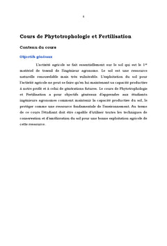 Manuel de nutrition des cultures et fertilisation des sols tropicaux