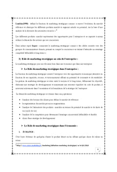 Marketing strategique DAS transport interurbain cas: CTM