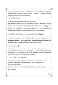 Marketing strategique DAS transport interurbain cas: CTM