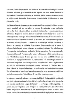 Pourquoi faut-il rationaliser la haine de l'occident ?