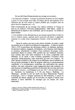 L'enfant créole à travers l'histoire littéraire antillaise