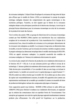 Dette publique et croissance économique