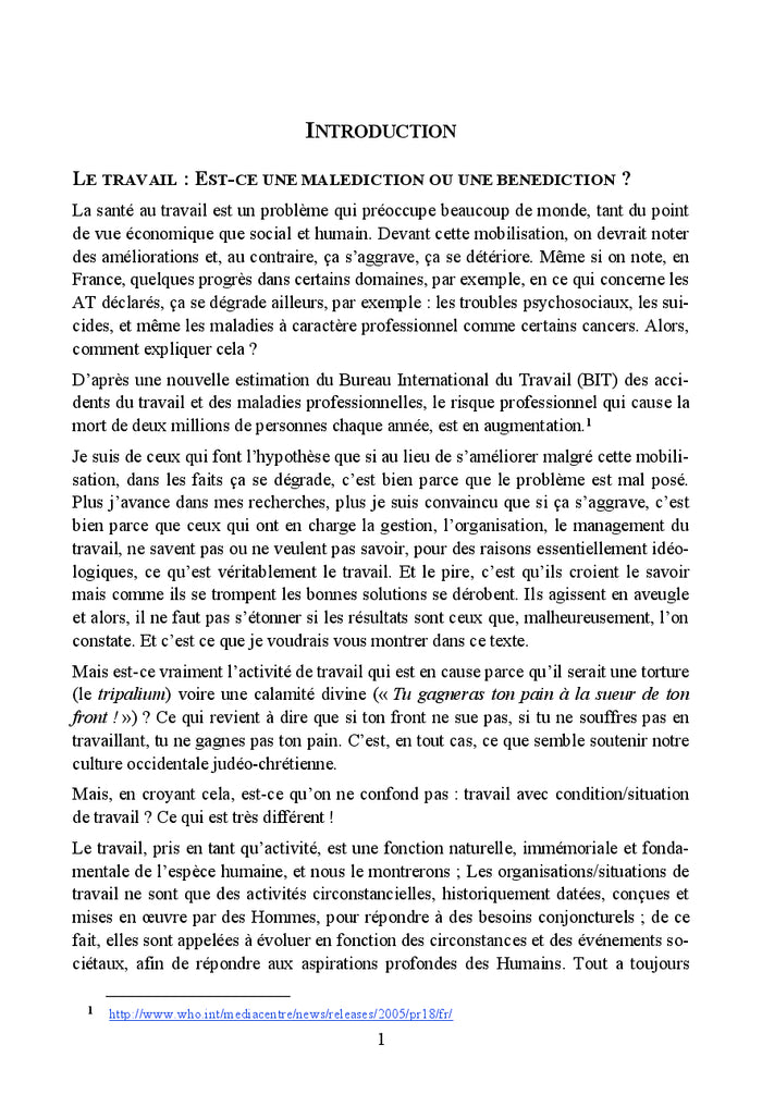 L'ergologie : comprendre l'activité humaine pour la transformer