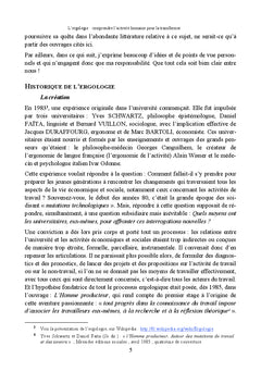 L'ergologie : comprendre l'activité humaine pour la transformer