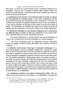 L'ergologie : comprendre l'activité humaine pour la transformer