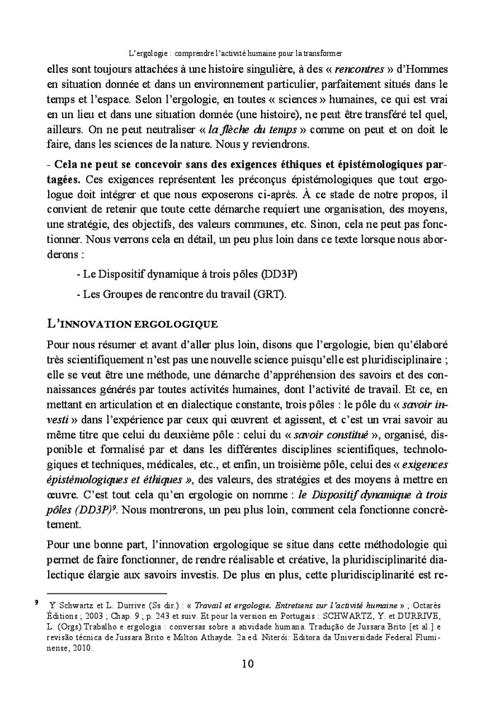 L'ergologie : comprendre l'activité humaine pour la transformer