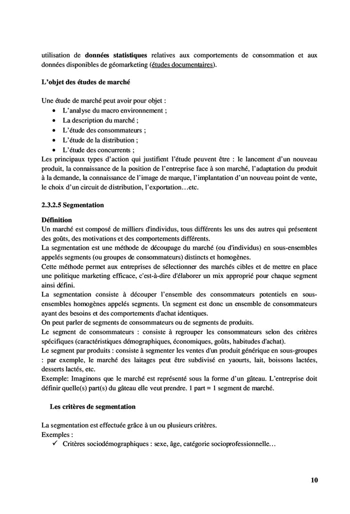 Marketing des Produits Agricoles et Agroalimentaires