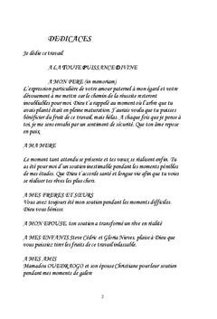 La problématique des associations du Kourwéogo et leur contribution