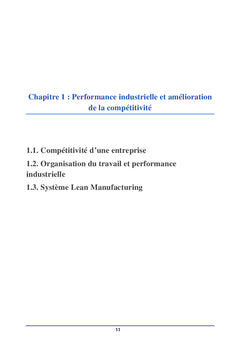 Déploiement du système Lean Manufacturing en industrie alimentaire