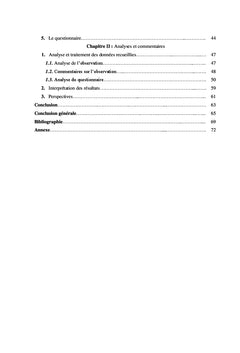 L'expression orale : pratiques et difficultes en classe de FLe