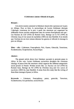 Lire l'écologie
